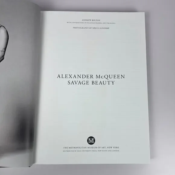 Alexander McQueen Savage Beauty Hardcover SEALED Met Museum 16th Printing 2022 - Picture 7 of 11